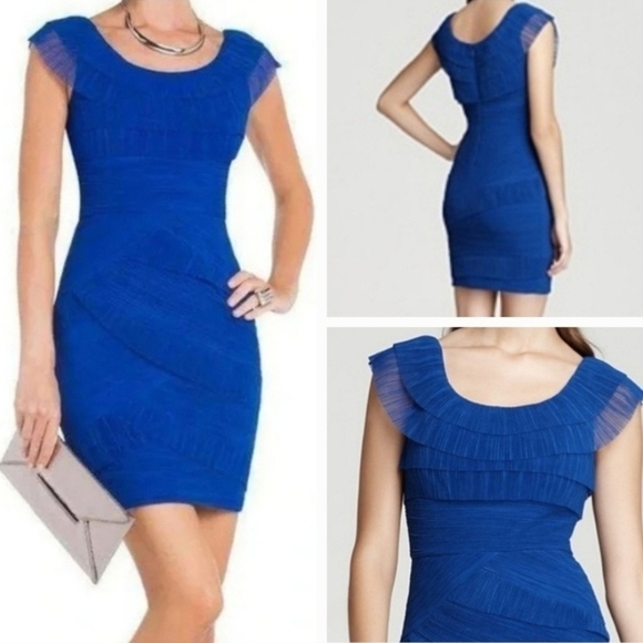 BCBGMaxAzria Black Briana Cocktail Dress - Picture 9 of 16